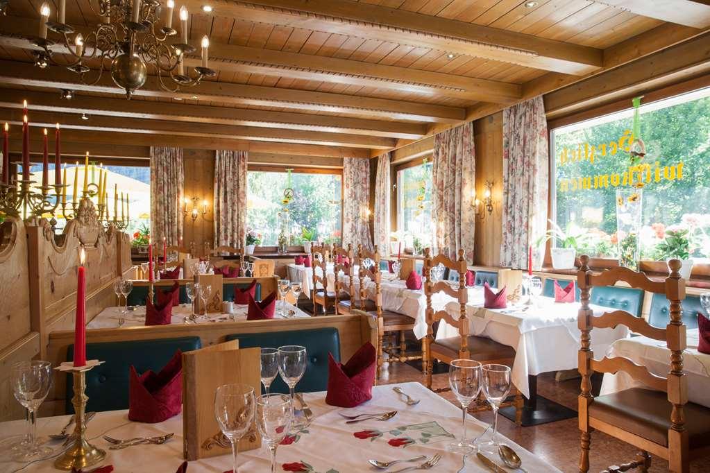 Sporthotel Zugspitze Лермос Ресторан фото
